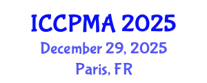 International Conference on Consumer Psychology, Marketing and Advertising (ICCPMA) December 29, 2025 - Paris, France