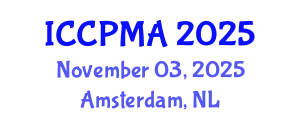 International Conference on Consumer Psychology, Marketing and Advertising (ICCPMA) November 03, 2025 - Amsterdam, Netherlands