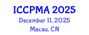 International Conference on Consumer Psychology, Marketing and Advertising (ICCPMA) December 11, 2025 - Macau, China