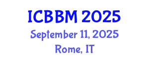 International Conference on Biobased Building Materials (ICBBM) September 11, 2025 - Rome, Italy