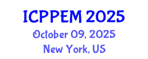 International Conference on Plant Pathology and Environmental Microbiology (ICPPEM) October 09, 2025 - New York, United States