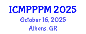 International Conference on Marine Plastic Pollution Prevention and Management (ICMPPPM) October 16, 2025 - Athens, Greece
