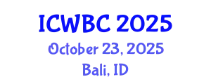 International Conference on Wildlife and Biodiversity Conservation (ICWBC) October 23, 2025 - Bali, Indonesia