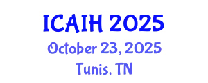 International Conference on Artificial Intelligence for Healthcare (ICAIH) October 23, 2025 - Tunis, Tunisia
