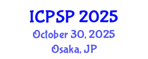 International Conference on Plant Science and Physiology (ICPSP) October 30, 2025 - Osaka, Japan