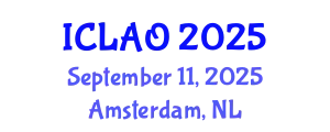 International Conference on Logistics Analytics and Optimization (ICLAO) September 11, 2025 - Amsterdam, Netherlands