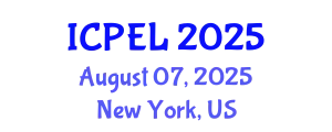 International Conference on Physics Education and Learning (ICPEL) August 07, 2025 - New York, United States