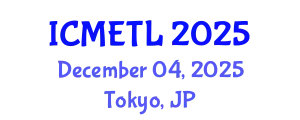 International Conference on Mathematics Education, Teaching and Learning (ICMETL) December 04, 2025 - Tokyo, Japan