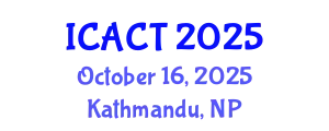 International Conference on Applied Computer Technologies (ICACT) October 16, 2025 - Kathmandu, Nepal