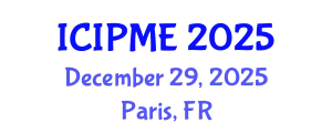 International Conference on Integrated Pest Management and Entomology (ICIPME) December 29, 2025 - Paris, France