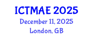 International Conference on Teaching Methods in Architecture Education (ICTMAE) December 11, 2025 - London, United Kingdom