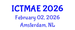 International Conference on Teaching Methods in Architecture Education (ICTMAE) February 02, 2026 - Amsterdam, Netherlands
