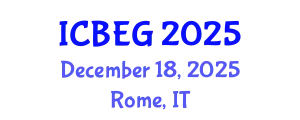 International Conference on Business, Economics and Globalization (ICBEG) December 18, 2025 - Rome, Italy