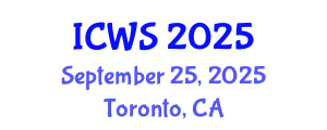 International Conference on Women Studies (ICWS) September 25, 2025 - Toronto, Canada