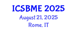 International Conference on Simulation-Based Medical Education (ICSBME) August 21, 2025 - Rome, Italy