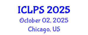 International Conference on Law and Political Science (ICLPS) October 02, 2025 - Chicago, United States