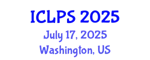 International Conference on Law and Political Science (ICLPS) July 17, 2025 - Washington, United States