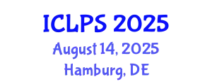 International Conference on Law and Political Science (ICLPS) August 14, 2025 - Hamburg, Germany