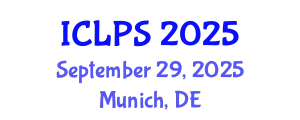 International Conference on Law and Political Science (ICLPS) September 29, 2025 - Munich, Germany