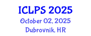 International Conference on Law and Political Science (ICLPS) October 02, 2025 - Dubrovnik, Croatia