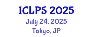 International Conference on Law and Political Science (ICLPS) July 24, 2025 - Tokyo, Japan