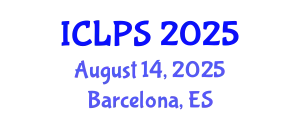 International Conference on Law and Political Science (ICLPS) August 14, 2025 - Barcelona, Spain