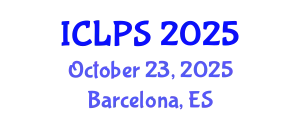 International Conference on Law and Political Science (ICLPS) October 23, 2025 - Barcelona, Spain