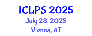 International Conference on Law and Political Science (ICLPS) July 28, 2025 - Vienna, Austria