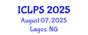 International Conference on Law and Political Science (ICLPS) August 07, 2025 - Lagos, Nigeria
