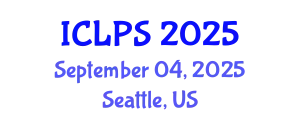 International Conference on Law and Political Science (ICLPS) September 04, 2025 - Seattle, United States