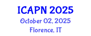International Conference on Ageing, Psychology and Neuroscience (ICAPN) October 02, 2025 - Florence, Italy