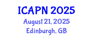International Conference on Ageing, Psychology and Neuroscience (ICAPN) August 21, 2025 - Edinburgh, United Kingdom