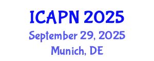 International Conference on Ageing, Psychology and Neuroscience (ICAPN) September 29, 2025 - Munich, Germany
