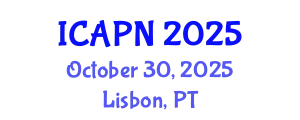 International Conference on Ageing, Psychology and Neuroscience (ICAPN) October 30, 2025 - Lisbon, Portugal