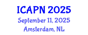 International Conference on Ageing, Psychology and Neuroscience (ICAPN) September 11, 2025 - Amsterdam, Netherlands