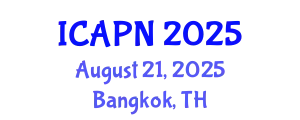 International Conference on Ageing, Psychology and Neuroscience (ICAPN) August 21, 2025 - Bangkok, Thailand