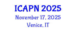 International Conference on Ageing, Psychology and Neuroscience (ICAPN) November 17, 2025 - Venice, Italy