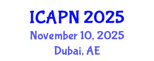 International Conference on Ageing, Psychology and Neuroscience (ICAPN) November 10, 2025 - Dubai, United Arab Emirates