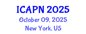 International Conference on Ageing, Psychology and Neuroscience (ICAPN) October 09, 2025 - New York, United States