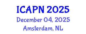 International Conference on Ageing, Psychology and Neuroscience (ICAPN) December 04, 2025 - Amsterdam, Netherlands