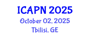 International Conference on Ageing, Psychology and Neuroscience (ICAPN) October 02, 2025 - Tbilisi, Georgia