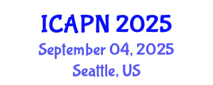 International Conference on Ageing, Psychology and Neuroscience (ICAPN) September 04, 2025 - Seattle, United States