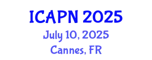 International Conference on Ageing, Psychology and Neuroscience (ICAPN) July 10, 2025 - Cannes, France