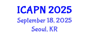 International Conference on Ageing, Psychology and Neuroscience (ICAPN) September 18, 2025 - Seoul, Republic of Korea