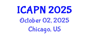 International Conference on Ageing, Psychology and Neuroscience (ICAPN) October 02, 2025 - Chicago, United States