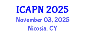 International Conference on Ageing, Psychology and Neuroscience (ICAPN) November 03, 2025 - Nicosia, Cyprus