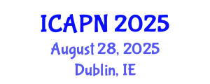International Conference on Ageing, Psychology and Neuroscience (ICAPN) August 28, 2025 - Dublin, Ireland
