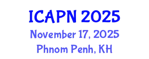 International Conference on Ageing, Psychology and Neuroscience (ICAPN) November 17, 2025 - Phnom Penh, Cambodia