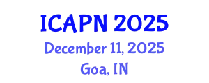 International Conference on Ageing, Psychology and Neuroscience (ICAPN) December 11, 2025 - Goa, India