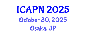 International Conference on Ageing, Psychology and Neuroscience (ICAPN) October 30, 2025 - Osaka, Japan